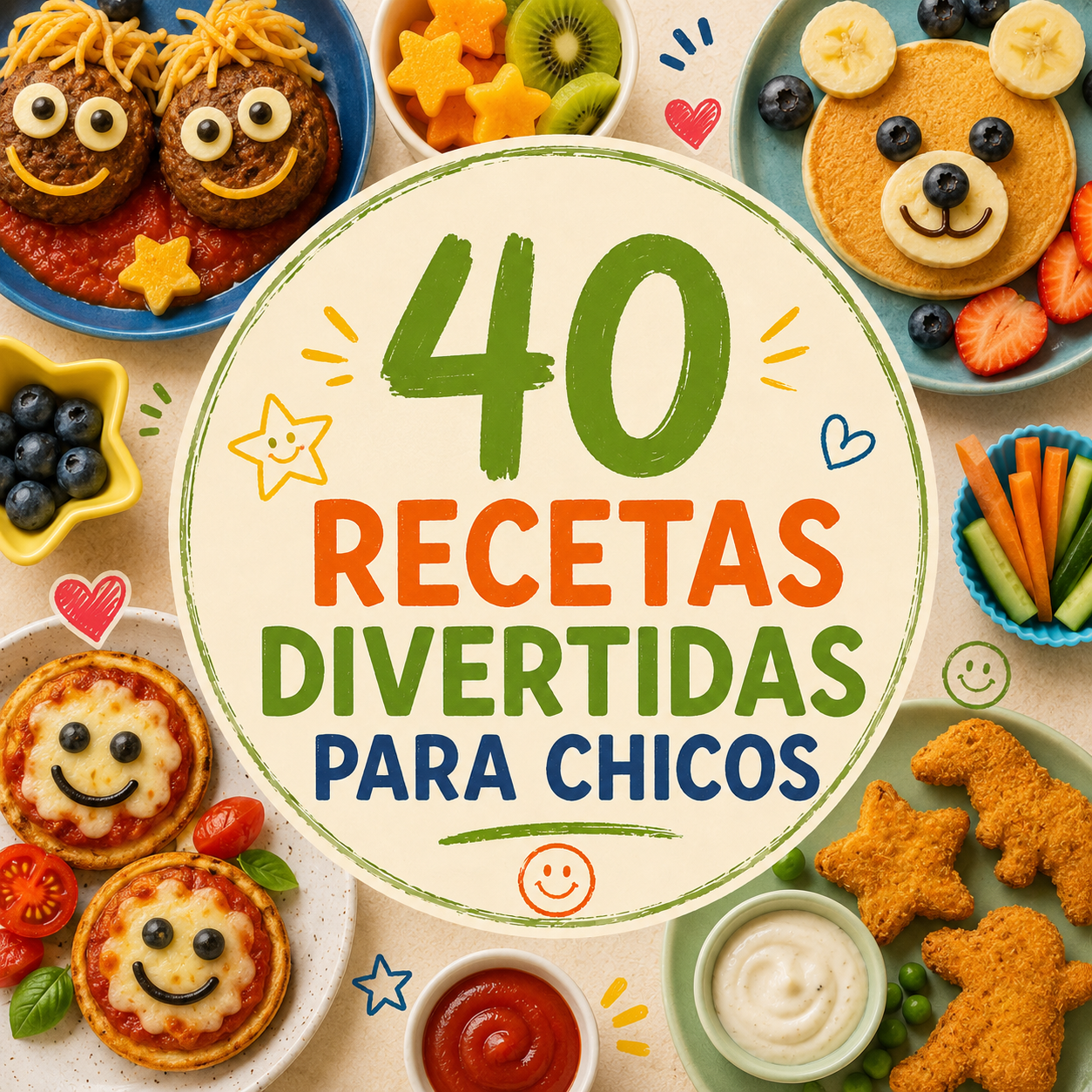 40 recetas divertidas para chicos