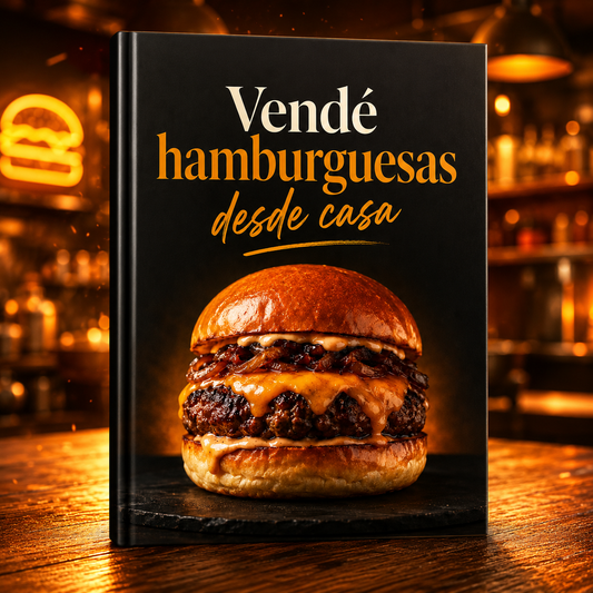 vende hamburguesas desde casa