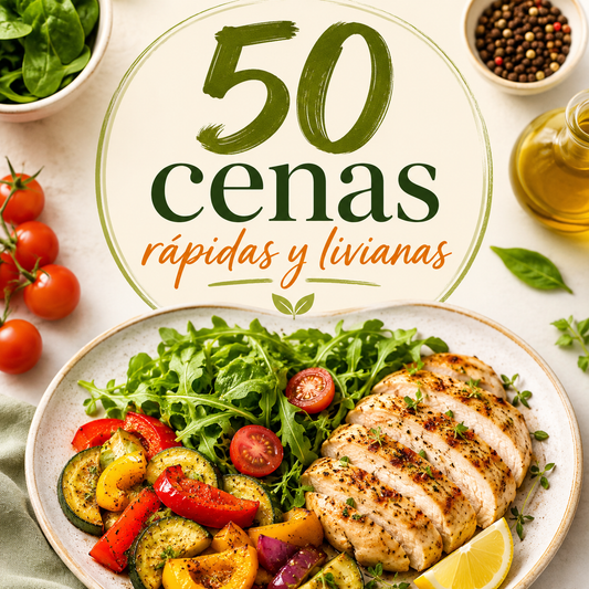 50 cenas rápidas y livianas
