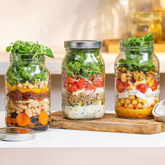 101 recetas de ensaladas en frascos